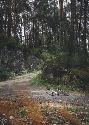 Gravel switchback