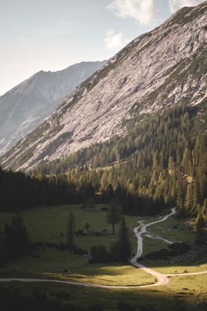 Golden hour in Karwendel